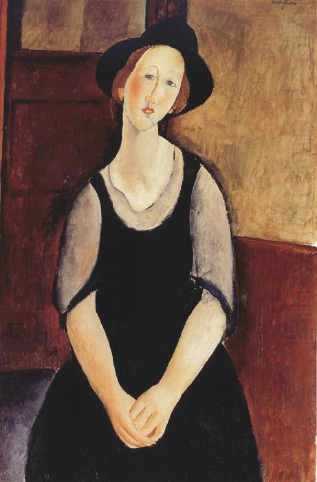 Portrait of Thora Klinckowstrom (mk39), Amedeo Modigliani